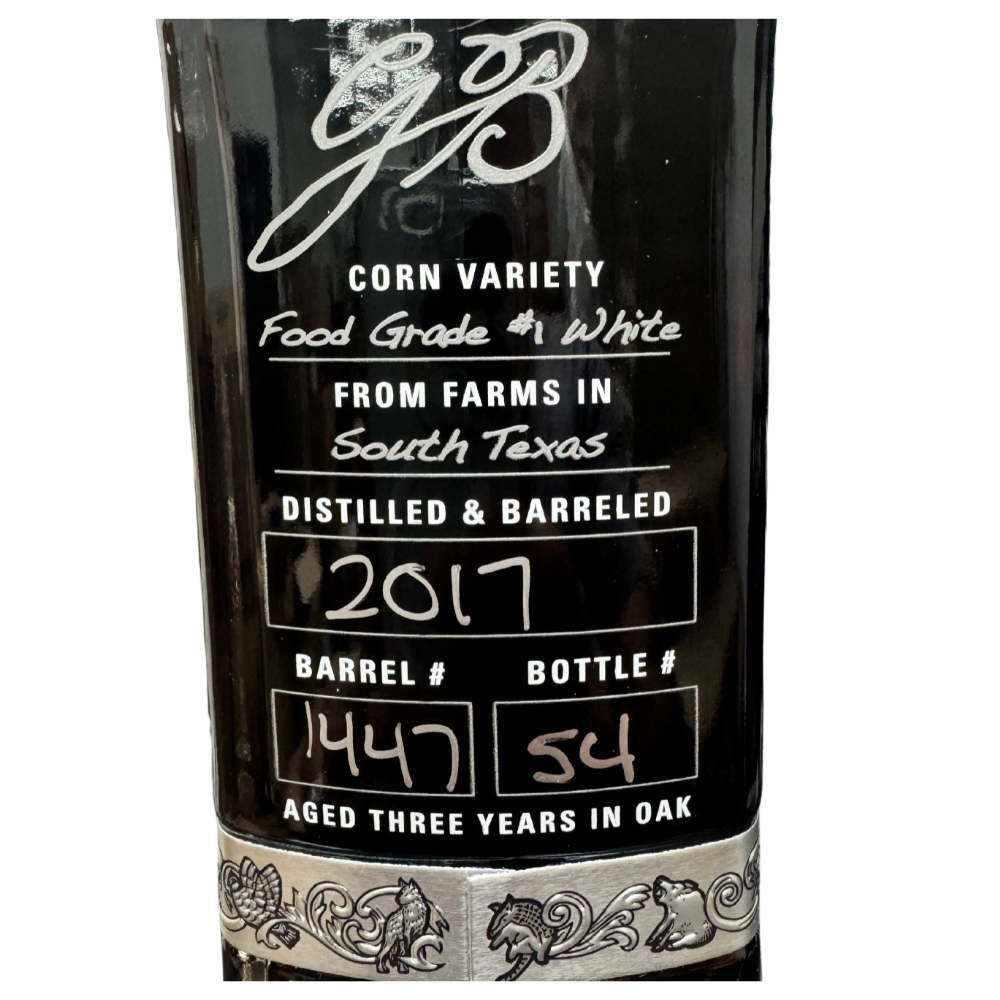 Garrison Brothers Balmorhea Cask Strength Private Select 'Hye's Finest'